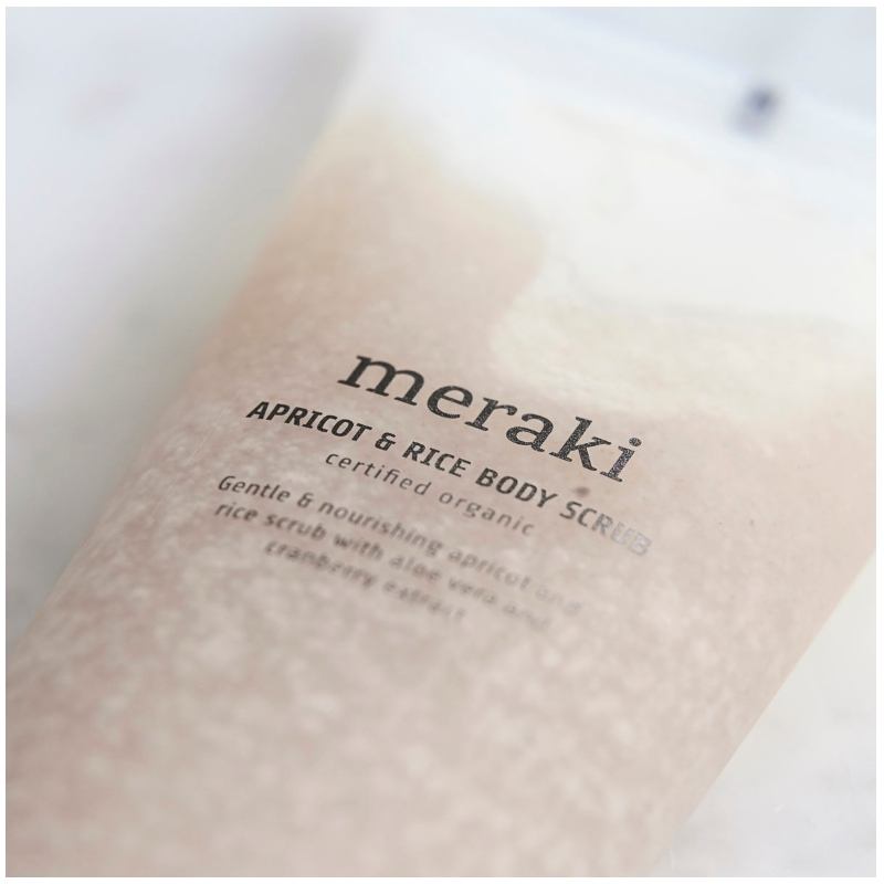 Meraki Apricot And Rice Body Scrub 150 ml