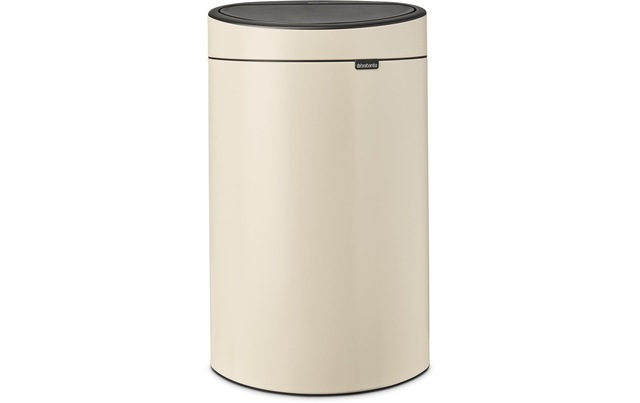 Brabantia Mülleimer »Touch Bin New 40 l Soft Beige« 1 Behälter Soft-Touch-Öffnungssystem