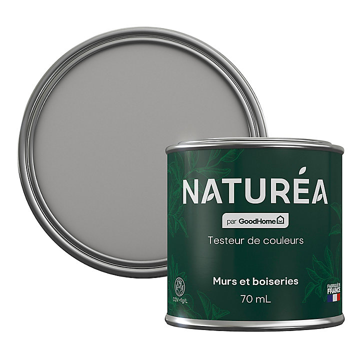 Peinture testeur de couleur Naturéa par GoodHome givre velours 70 ml