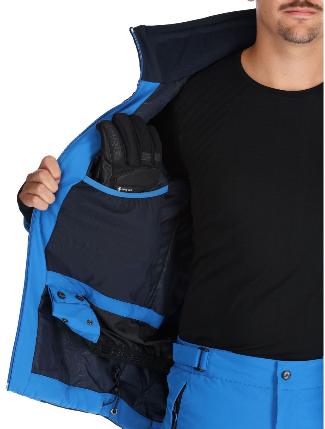 33W0897 softshell ski-jas heren
