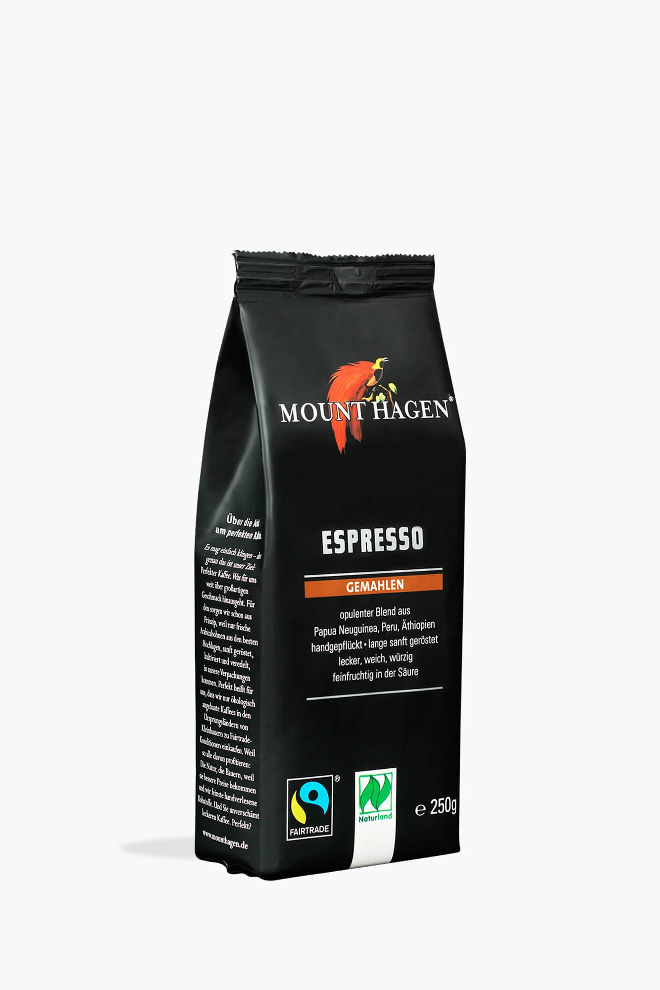 Mount Hagen Espresso gemahlen Bio 250g