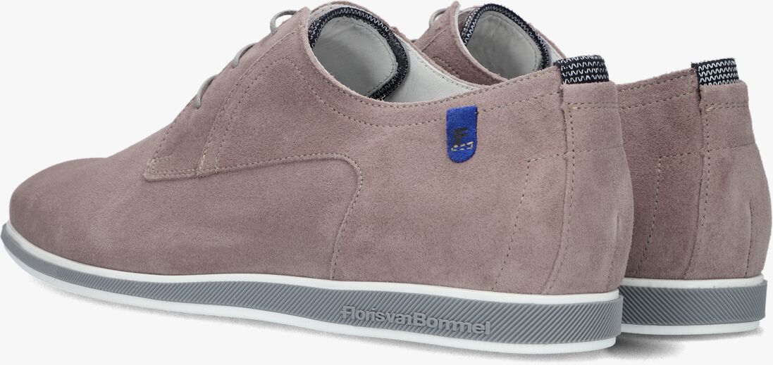 FLORIS VAN BOMMEL beige floris van bommel veterschoenen sfm-30220