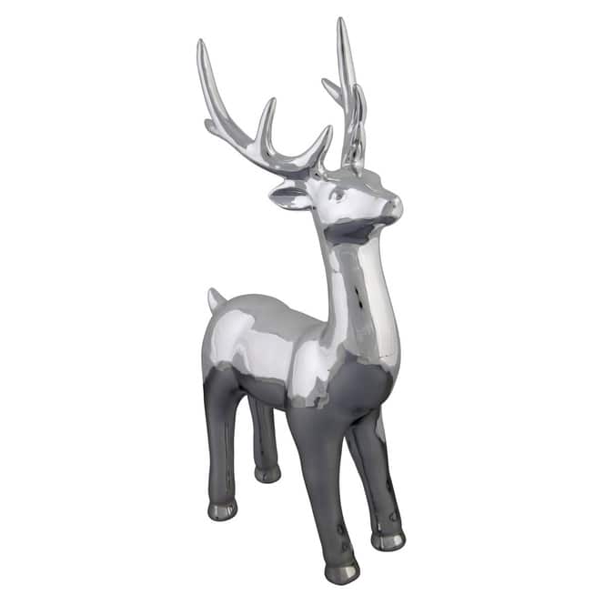 Hirsch - aus Keramik - ca. 17,5 x 9,5 x 30,5 cm