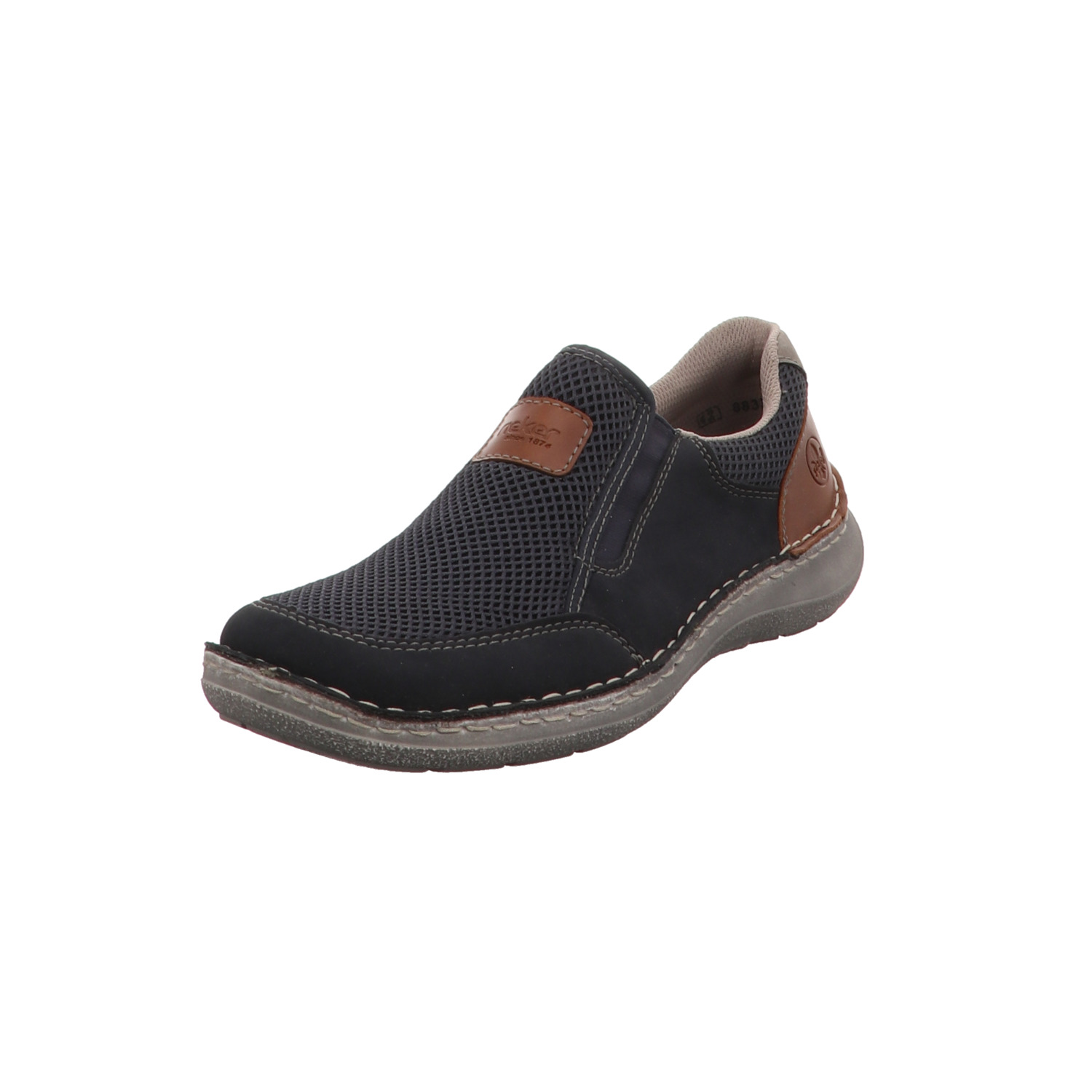 Rieker Slipper blau blau