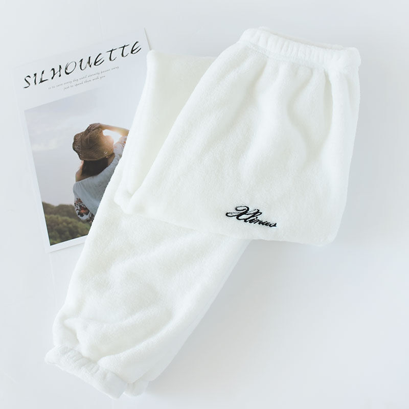 Somnus - Fleece joggingbroek met letters
