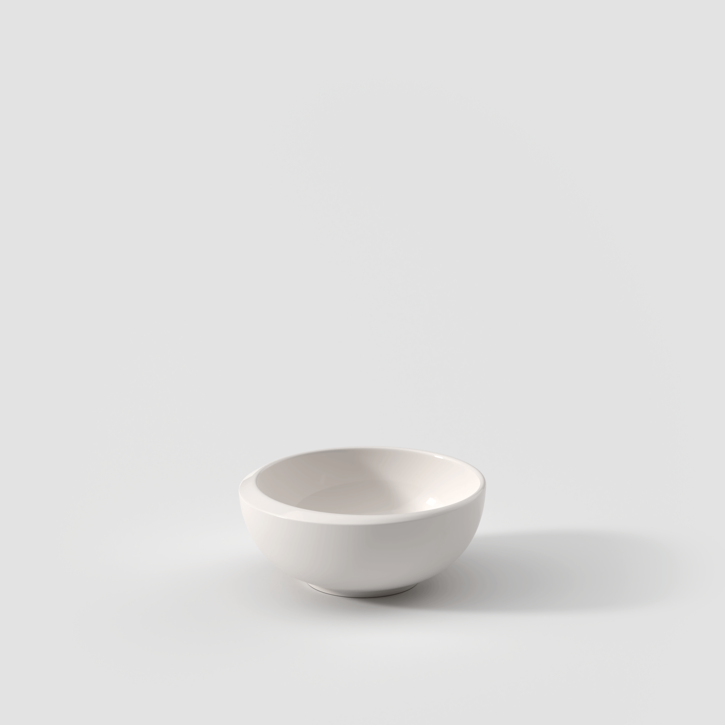 NewMoon Dipping bowl White, 1.4 oz, Premium Porcelain