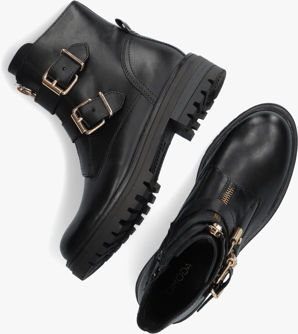 OMODA zwarte omoda biker boots lpmonk-01