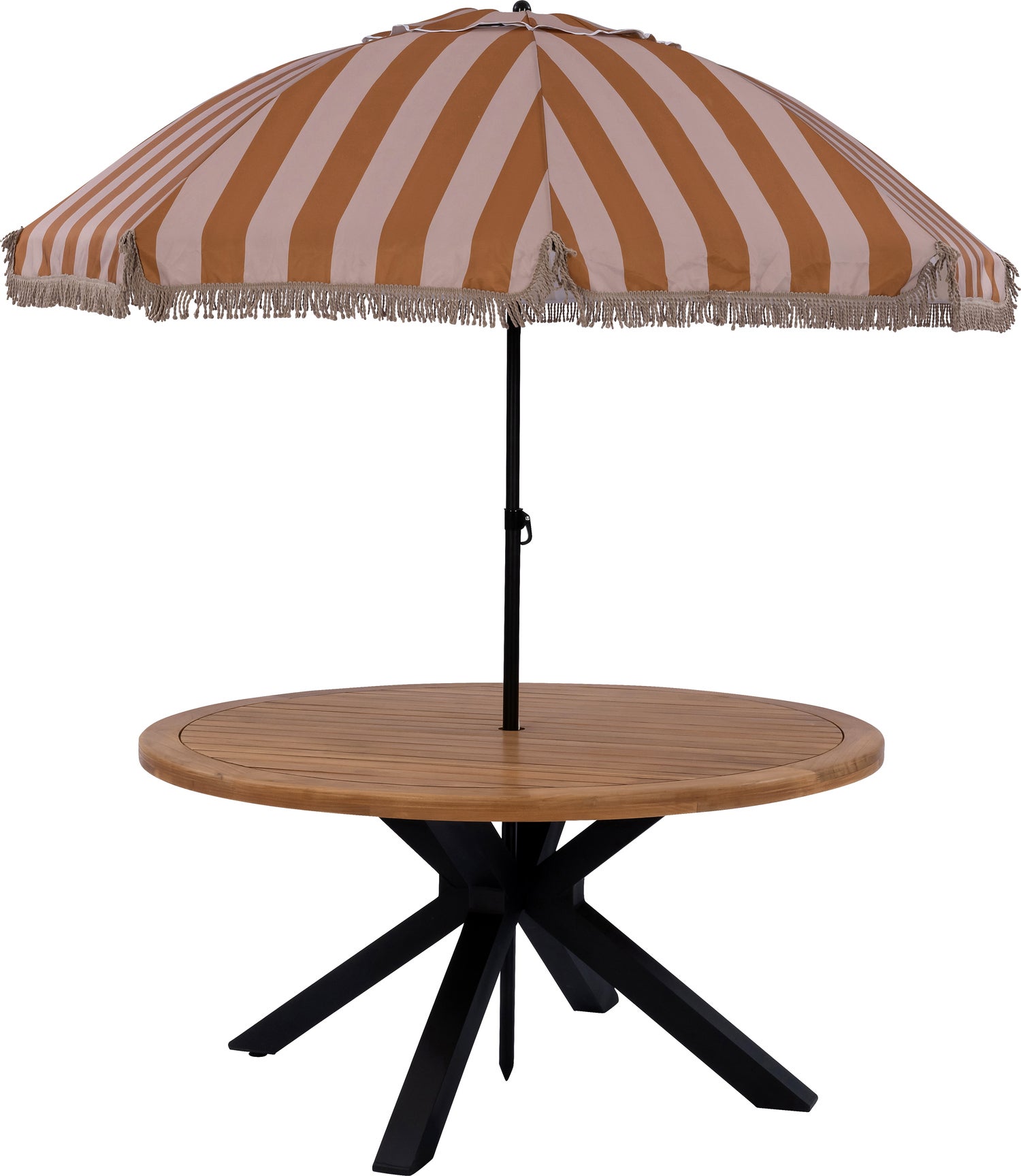 Intratuin eettafel Jurre naturel D 150 H 75 cm