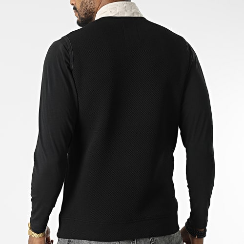 Veste Zippée Sans Manches BLC22K11 Noir Beige
