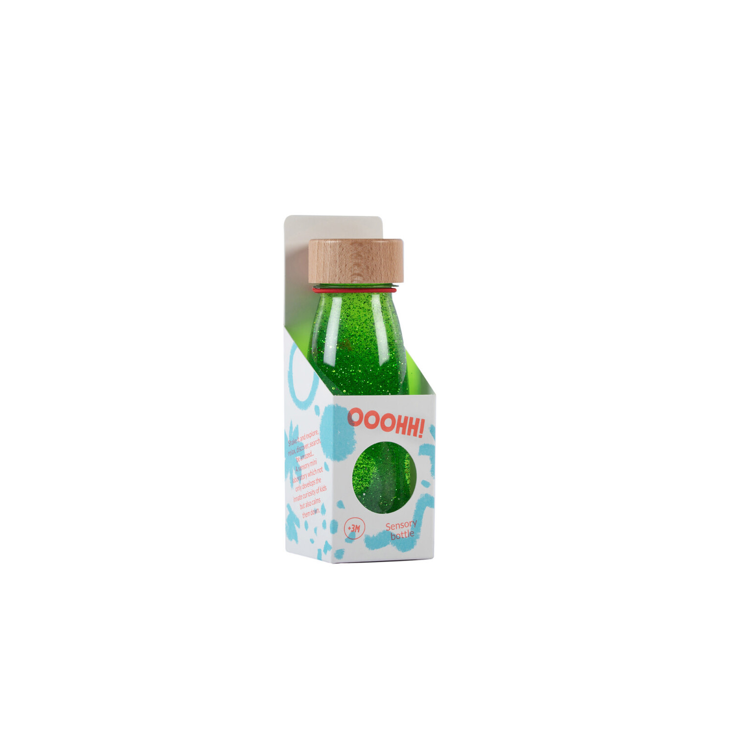 Petit Boum | Sensorische Fles | Groen