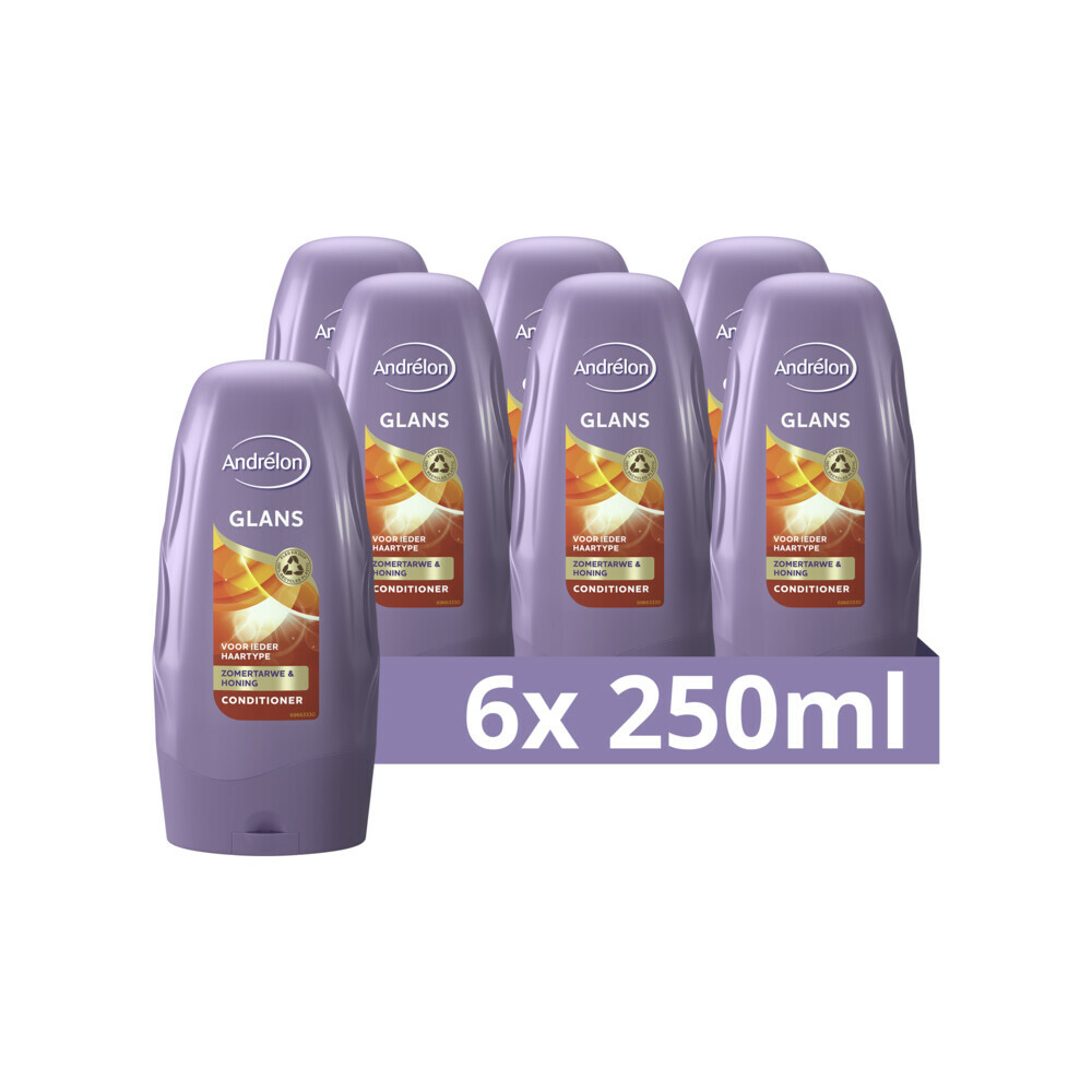 6x Andrelon Conditioner Glans250 ml