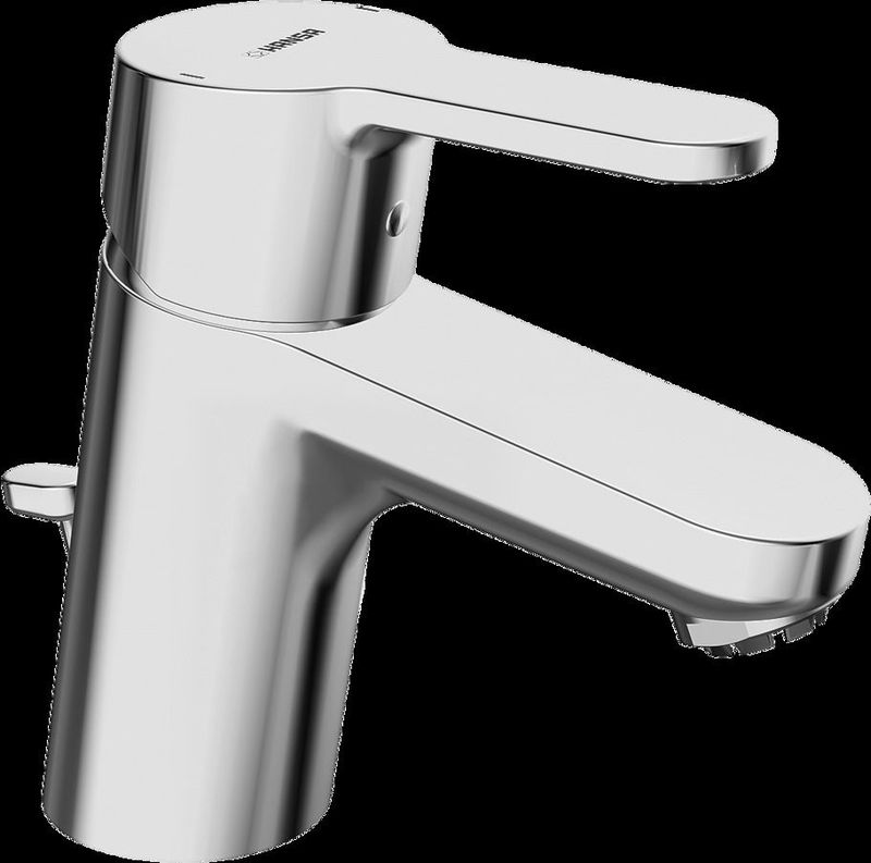 HANSA HANSAPRIMO wastafelmengkraan, lage druk, voor open boilers, met waste, uitsteeksel: 107mm, 49571103