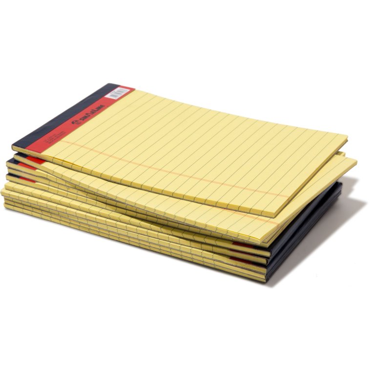 Yellow Legal Pad Notizblock gelb, ohne Cover