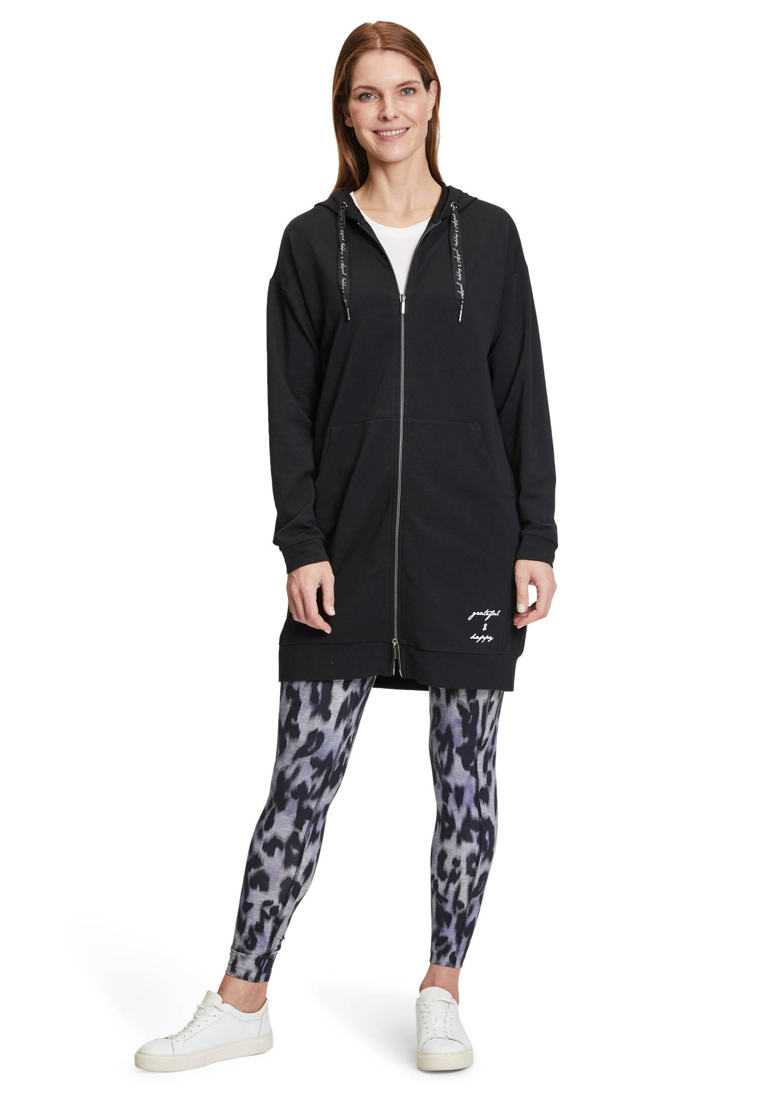 Betty Barclay| Damen Sweatjacke mit Kapuze