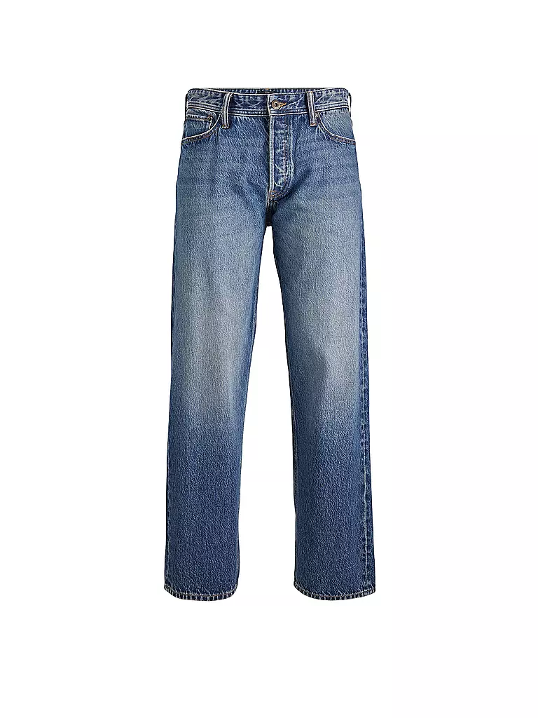 JACK & JONES Jeans Baggy Fit JJIEDDIE JJORIGINAL blau