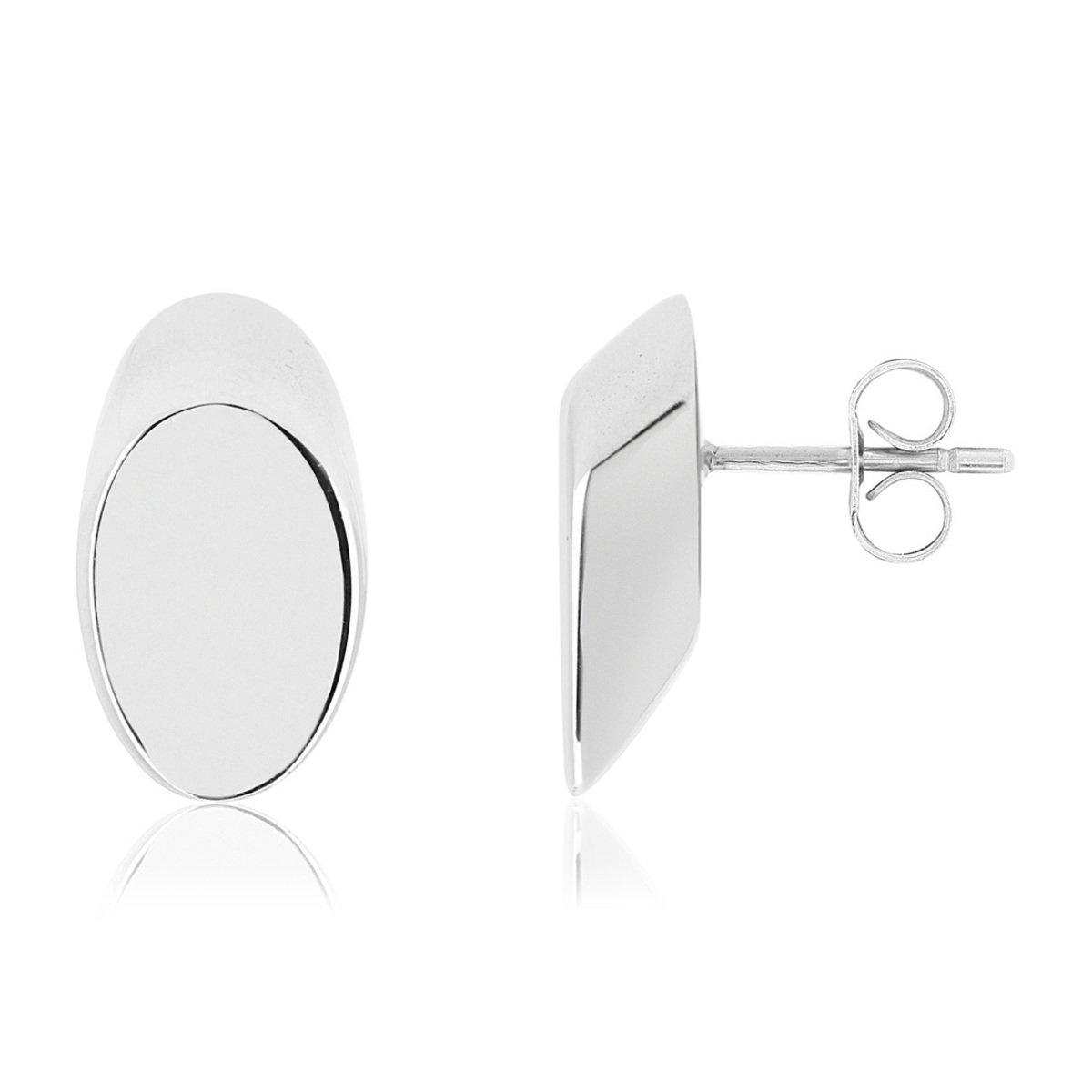Boucles d oreilles acier