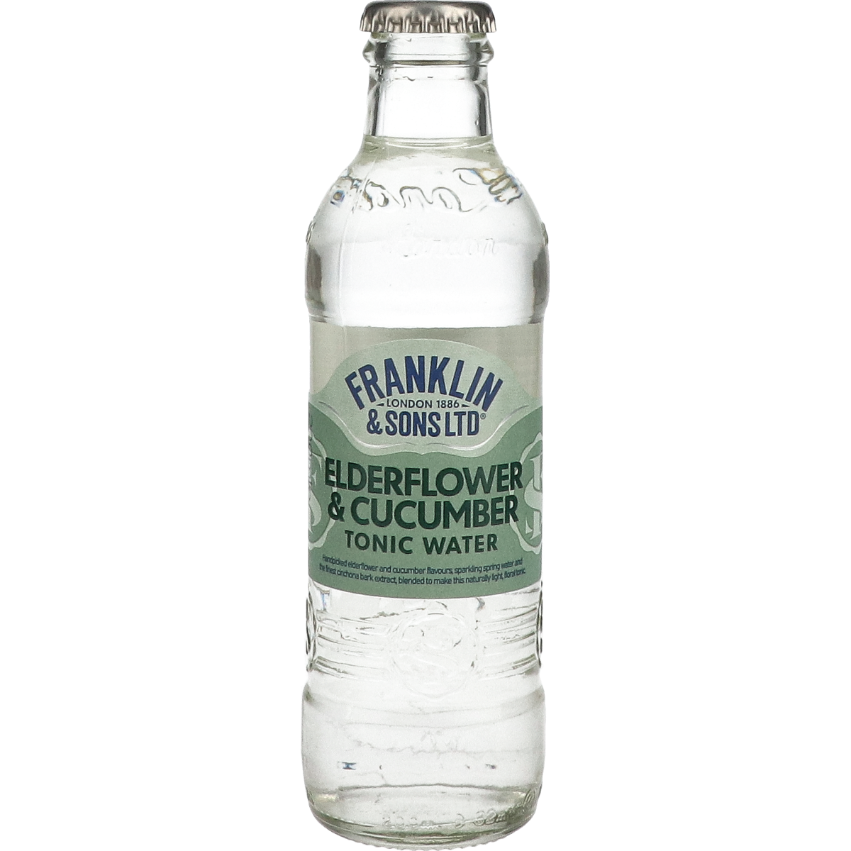 Franklin & Sons Elderflower & Cucumber Tonic Water 20 cl