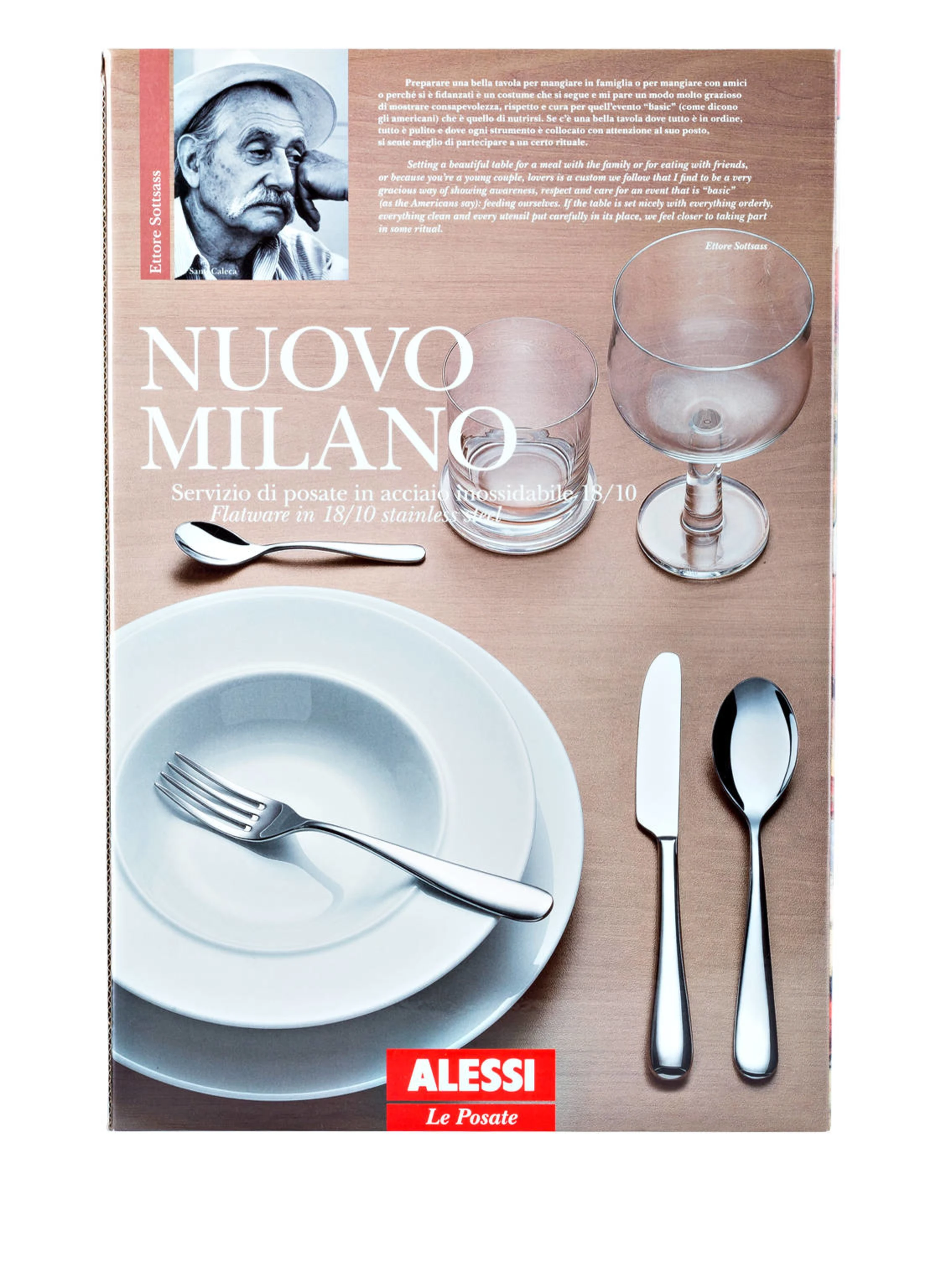ALESSI 24-tlg. Besteckset NUOVO MILANO