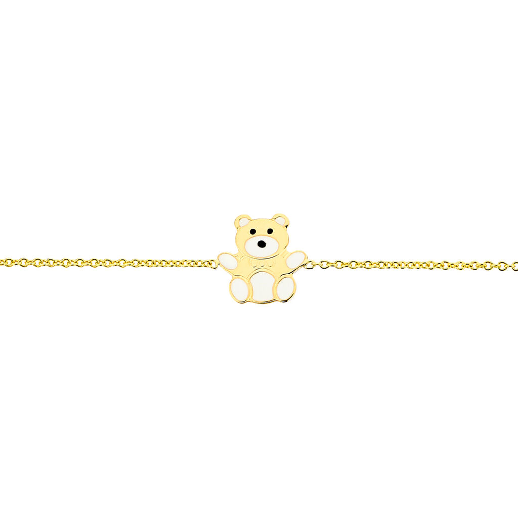 Bracelet Mae Ourson Or Jaune