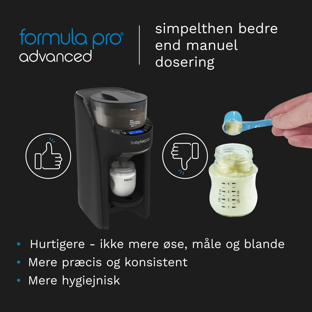 Køb Baby Brezza Black Formula Pro Advanced
