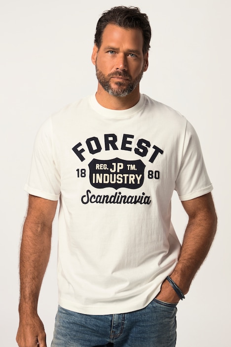 T-Shirt, Halbarm, Rundhals, Forest, bis 8 XL