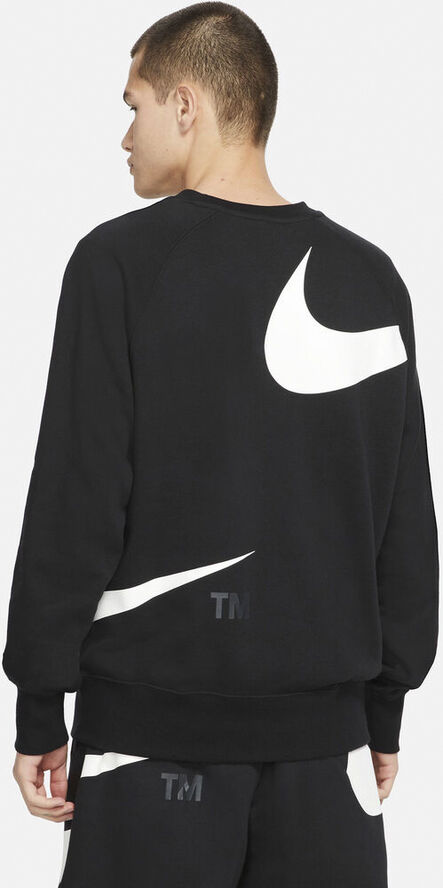 Nike Sportswear Swoosh Sweatshirt Sort