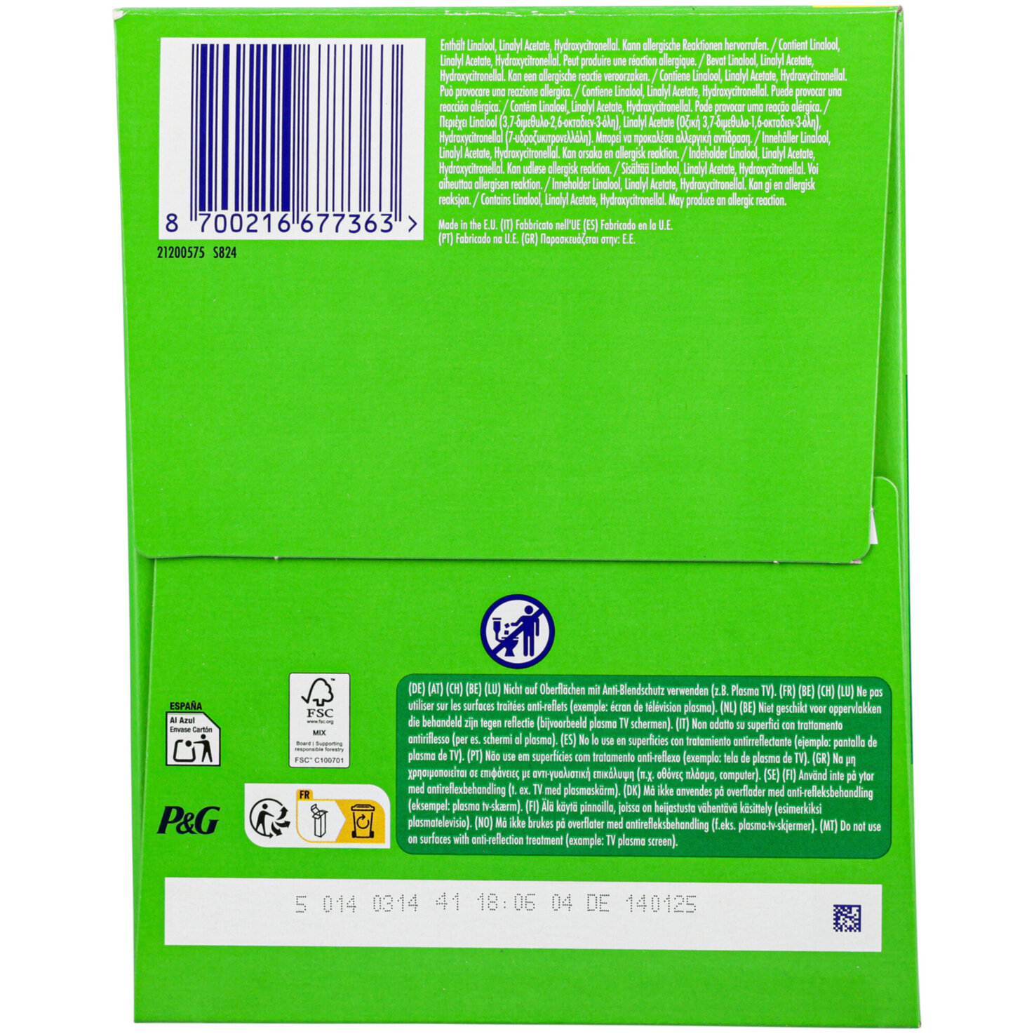 Swiffer Ersatztücher Dry 36 Stück