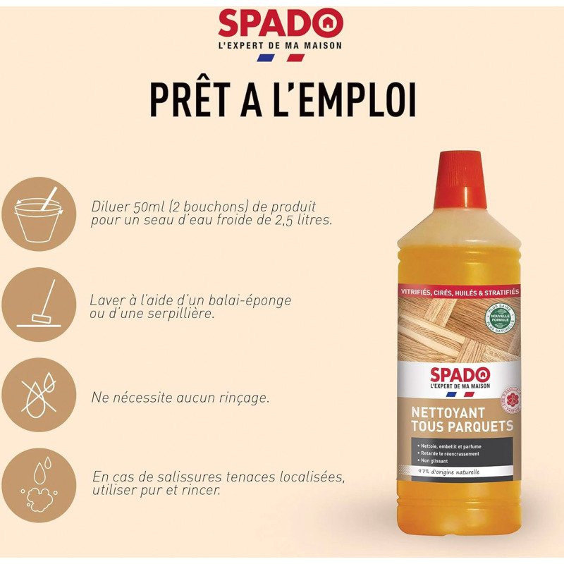 Nettoyant tous parquets 1 L