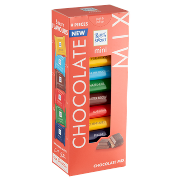 Ritter Sport Mini Chocolate Mix 9 x 16,67 g