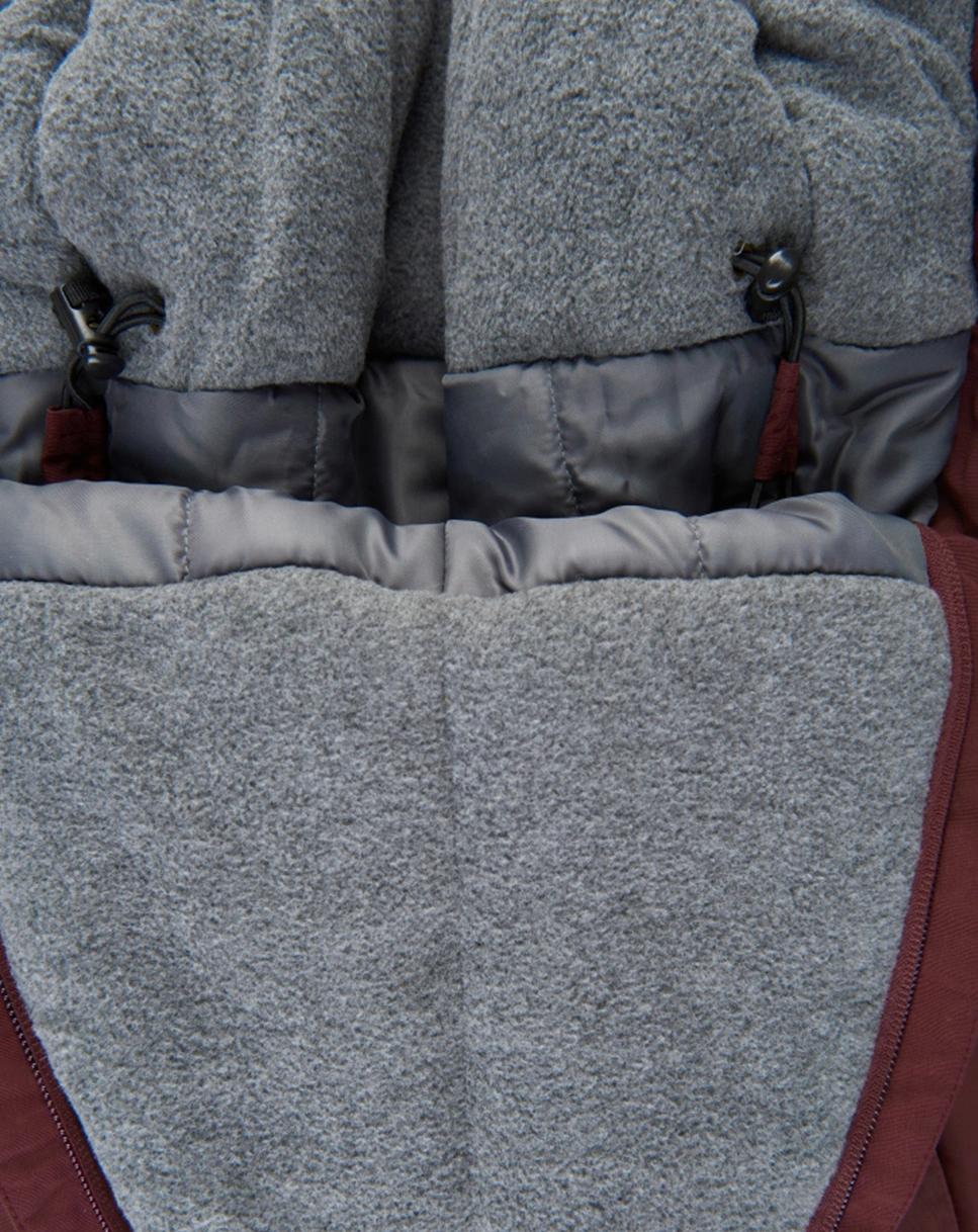 Schneeanzug BABY SOLID in huckleberry