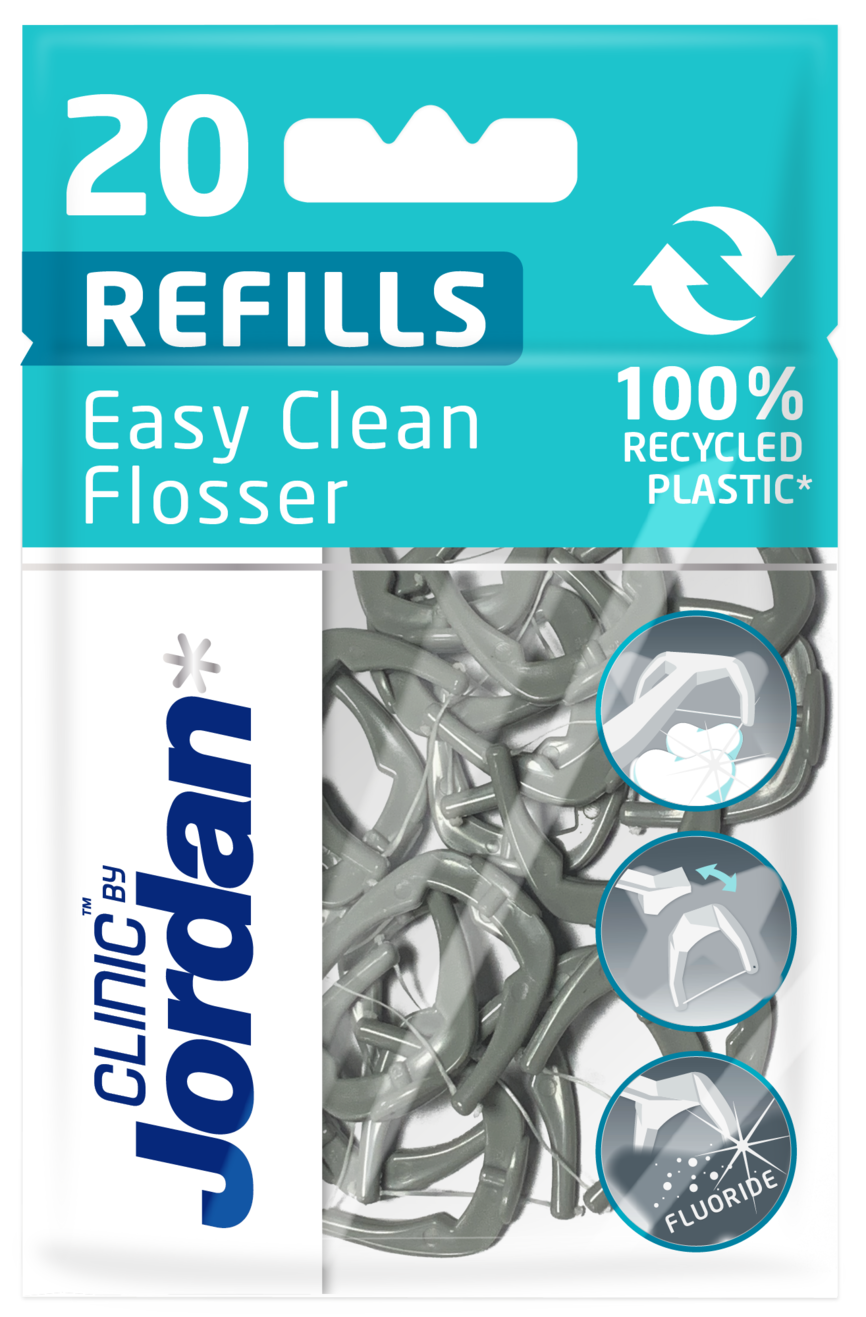 Jordan Clinic Easy Clean Floss refill 20 stk
