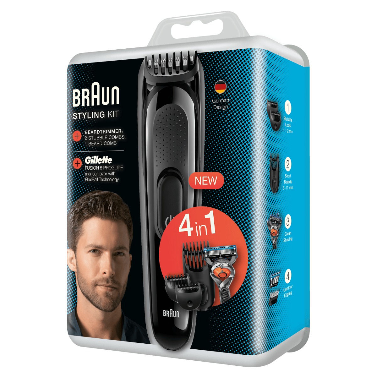 Braun Multigroom Styling Kit SK3000 4-in-1