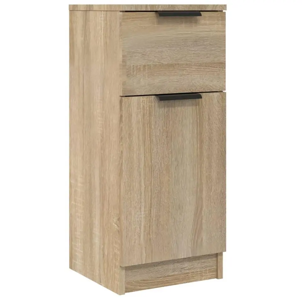 vidaXL - Dressoir - Bruin - Bewerkt hout - 2 stuks