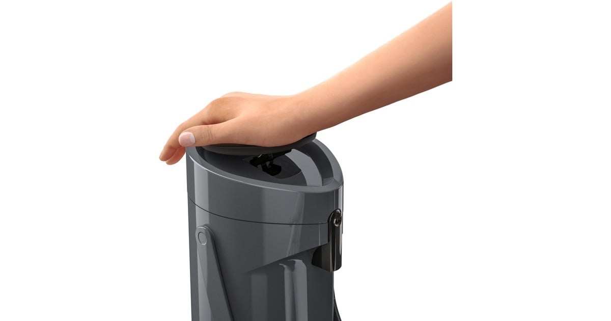 EmsaPONZA Pompthermoskan 1,9 Liter isoleerkan  (Antraciet, Comfort Press)