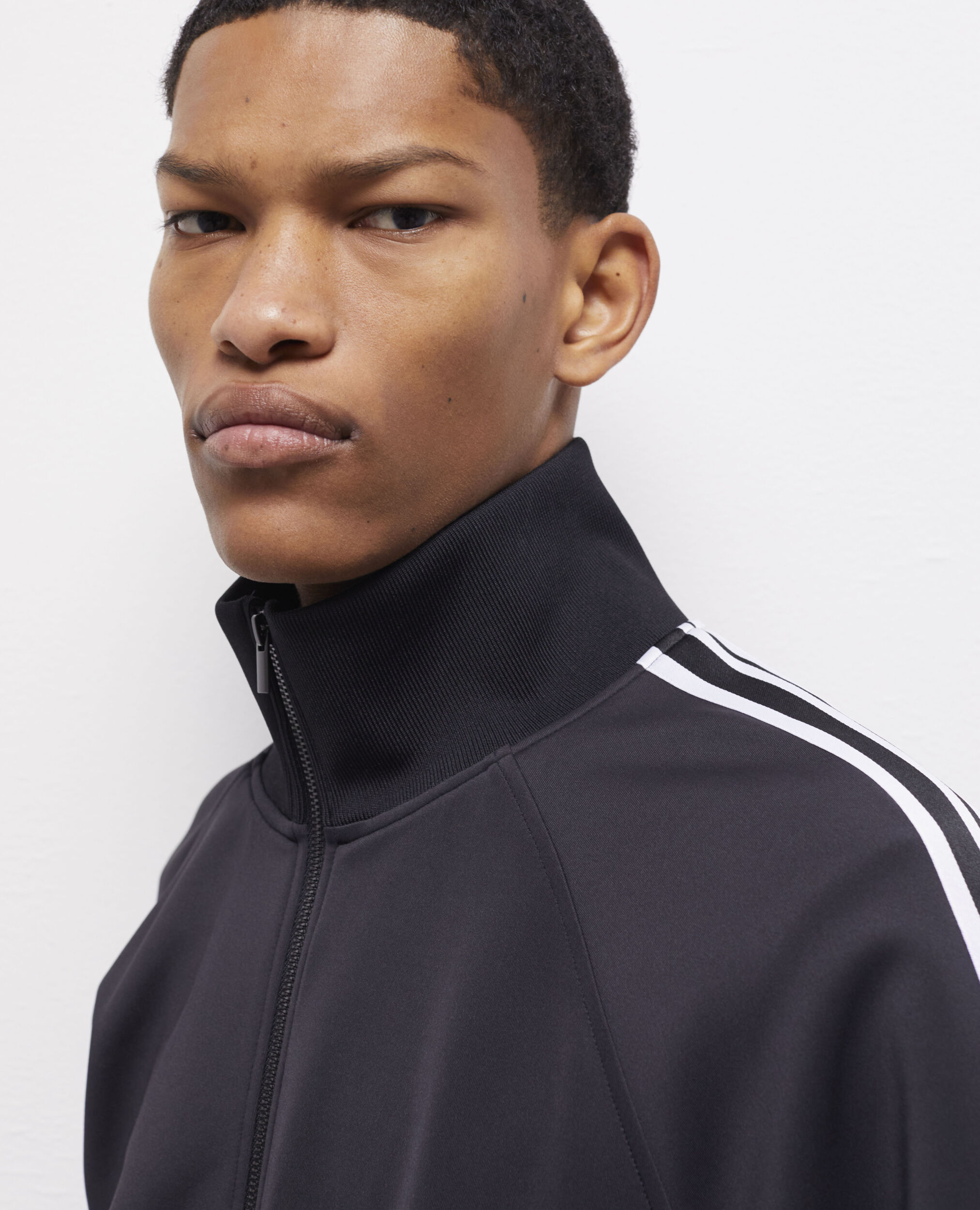 Blouson à logo noir