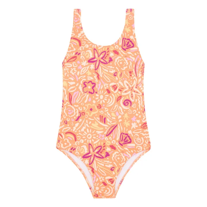 Hundred Pieces Maillot De Bain 1 pièce imprimé | Abricot