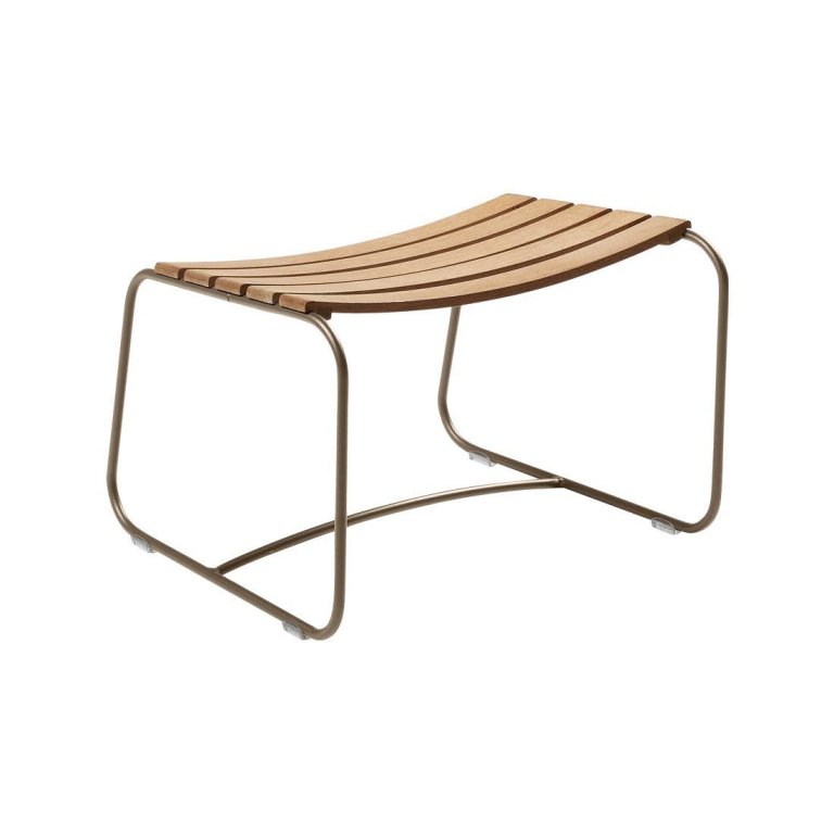 Fermob Surprising Teak voetenbank Nutmeg