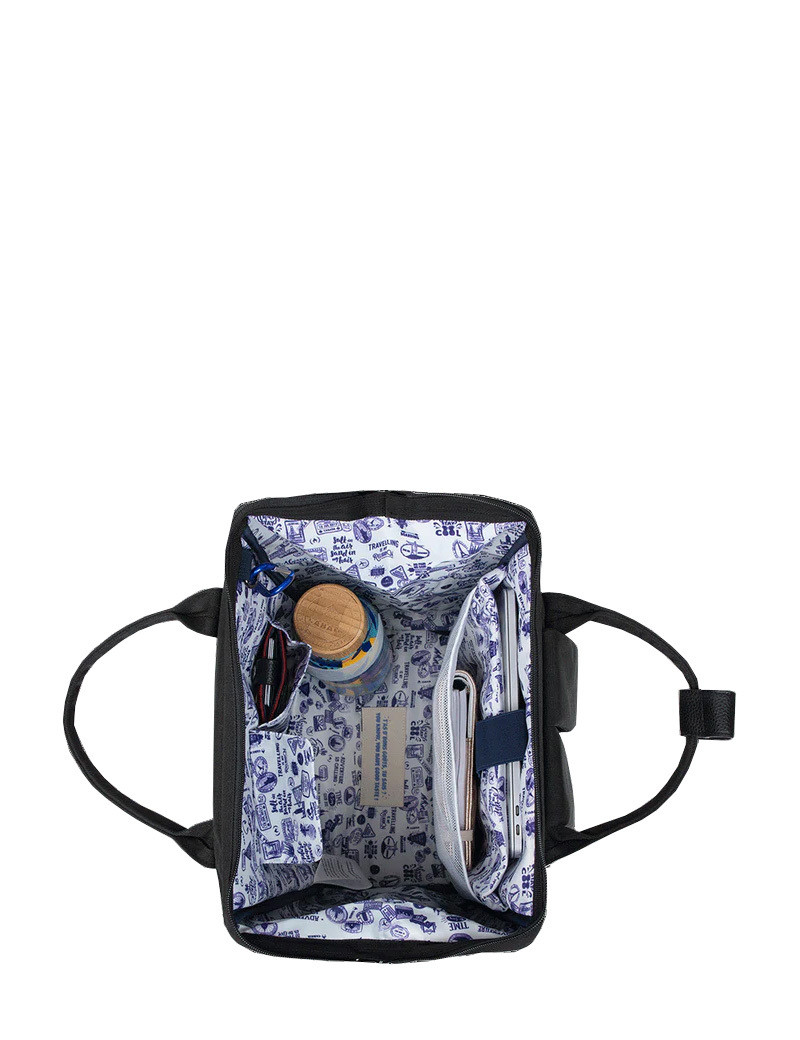 CABAIA SAC À DOS LONDRES MAXI GRIS