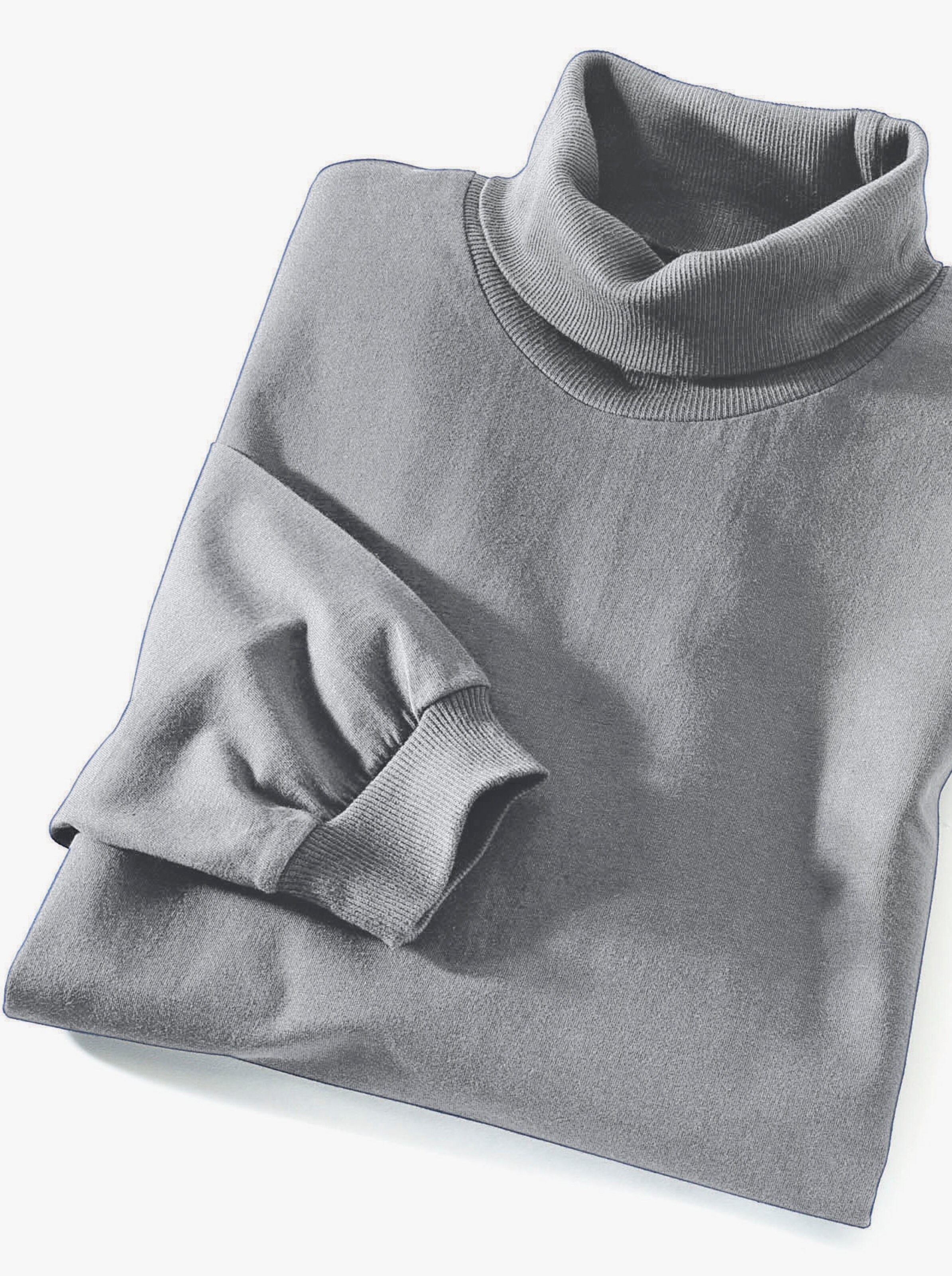 Rollkragen-Shirt