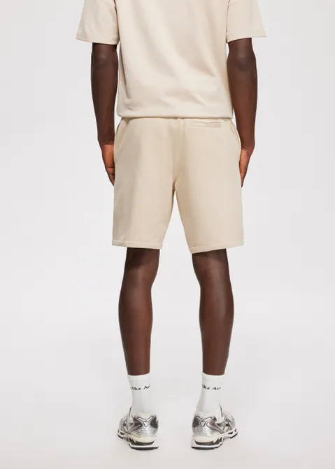 Korte broek met logo zand (ZND.L)