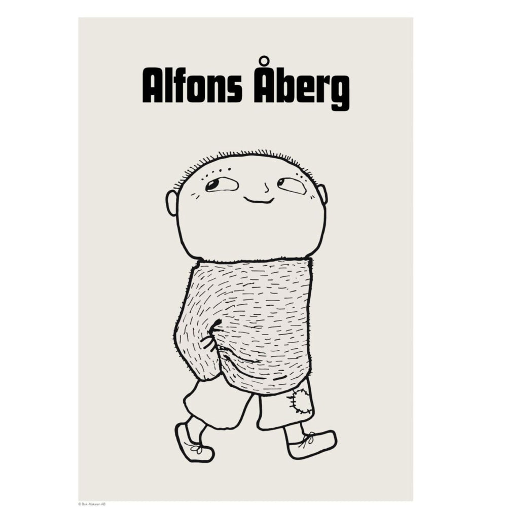 Køb Poster & Frame Alfons Åberg - Alfons Åberg - Hænder I Lommen