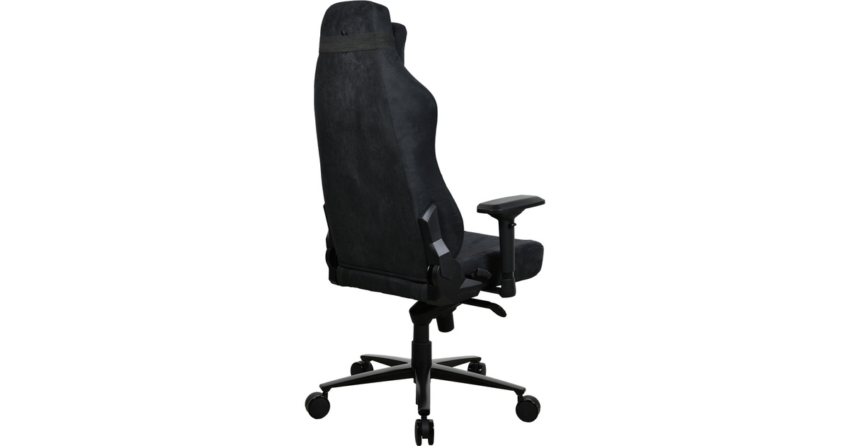 ArozziVernazza Supersoft Fabric - Pure Black gamestoel  (Zwart)