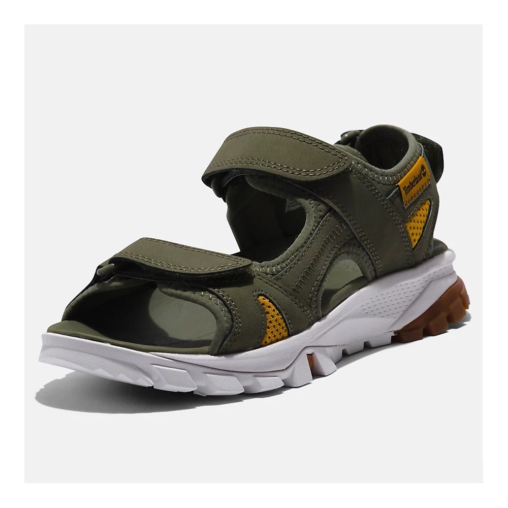 Timberland LINCOLN PEAK - Sandales Femme dark green leather