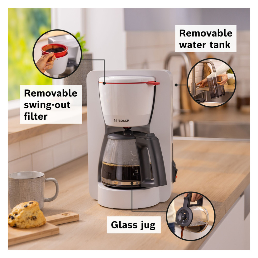 Kaffetrakter 1,37 l 1200 W