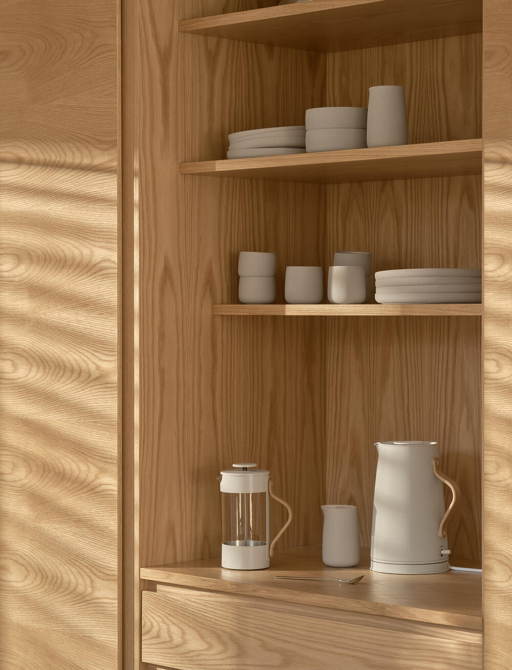 Stelton  Emma stempelkande, sand - 1 L
