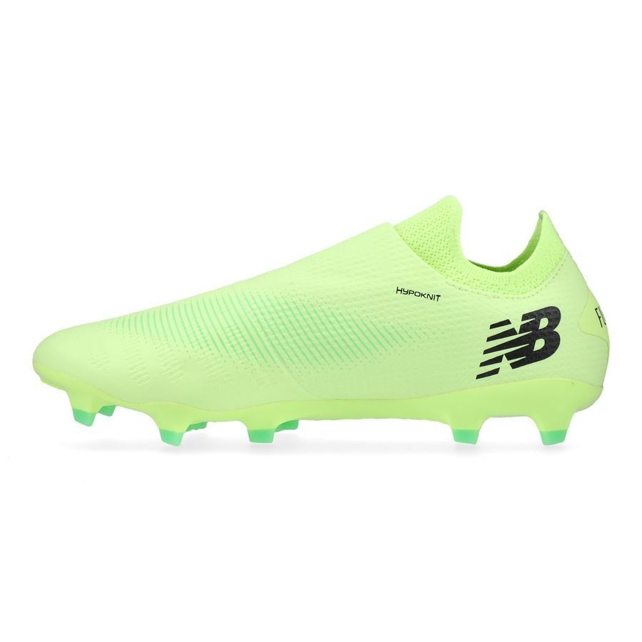 New Balance Furon V7 Destroy FG Lime Glow - Bleached Lime Glow/Noir