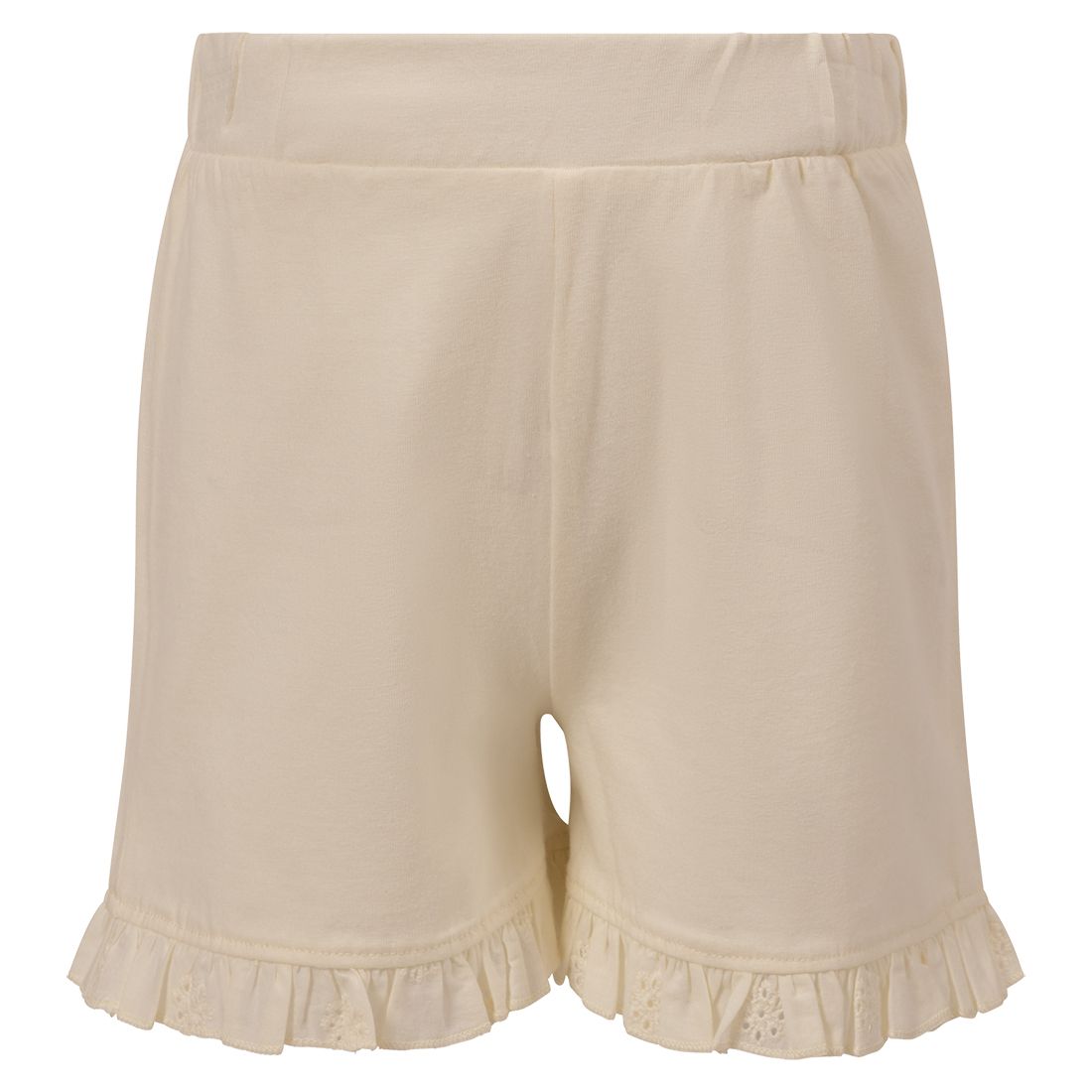 Shorts med blondekant Julia