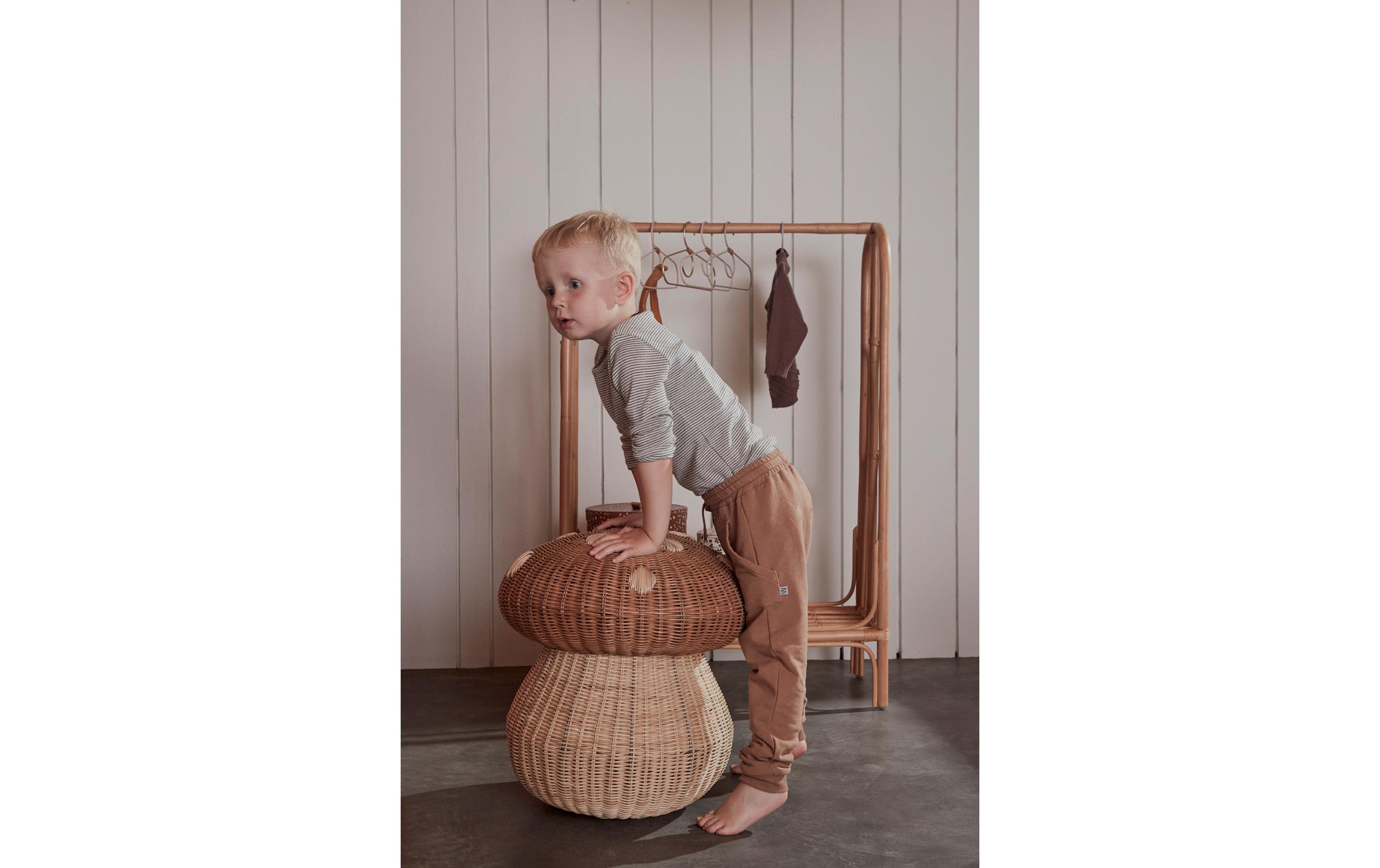 Spielzeugkorb Mushroom 42 x 46 cm<br>Aufbewahrungskorb in Pilzform