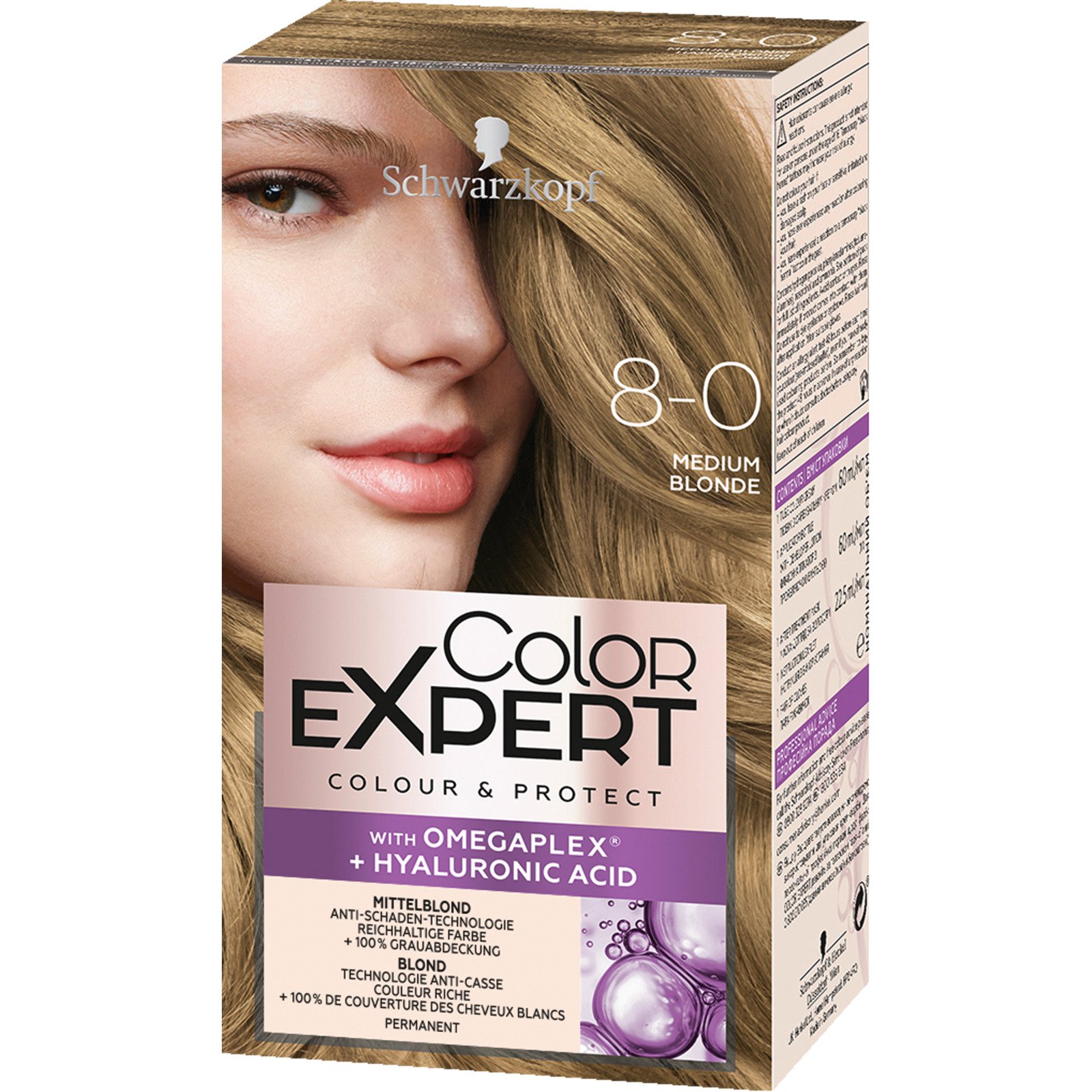 Schwarzkopf Color Expert Intensiv-Pflege Color-Creme 8-0 Mittelblond
