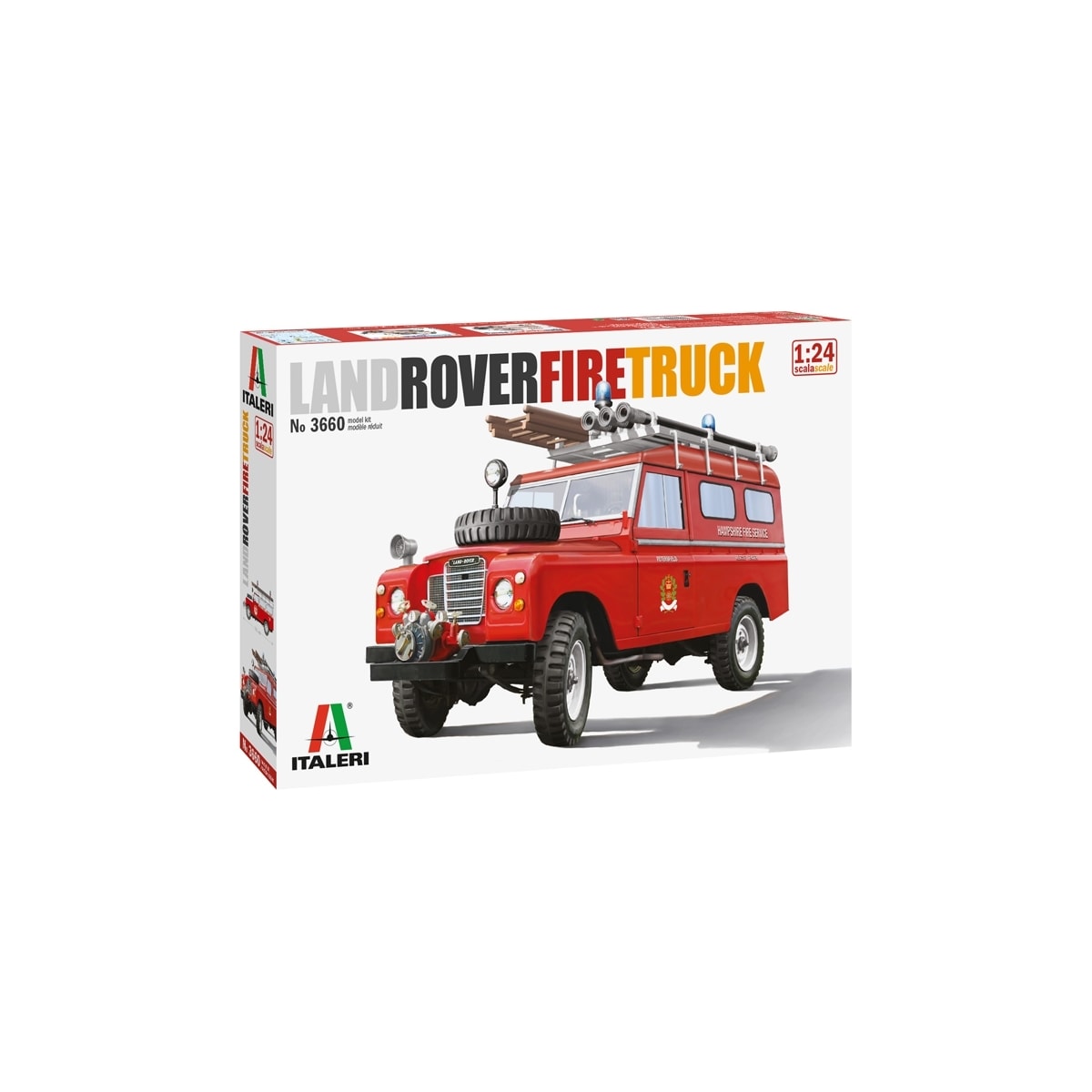 ITALERI 1:24 - Land Rover Fire Truck